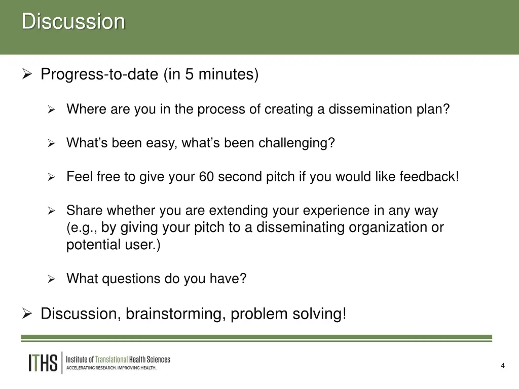 discussion