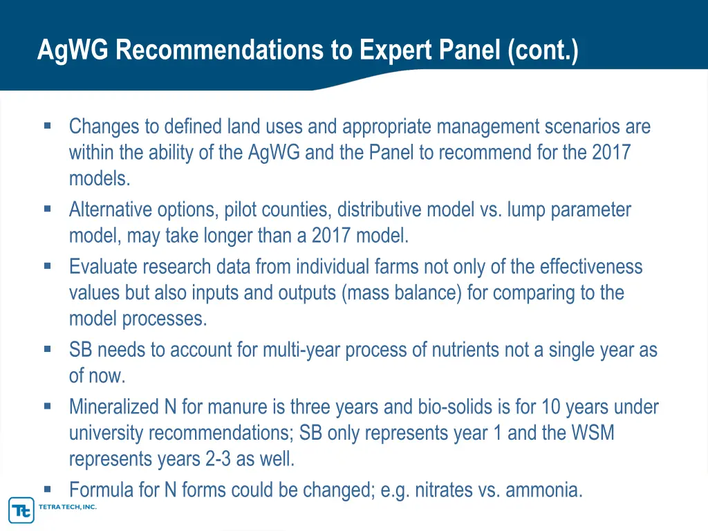 agwg recommendations to expert panel cont 6