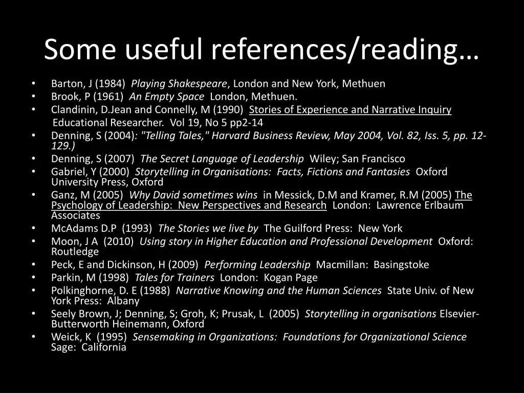 some useful references reading