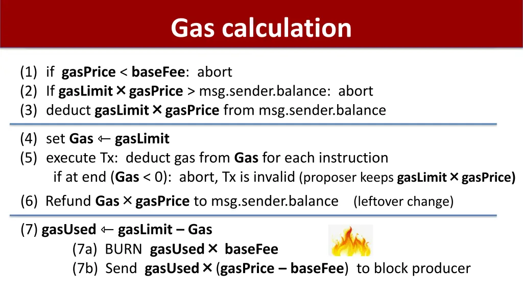 gas calculation 1