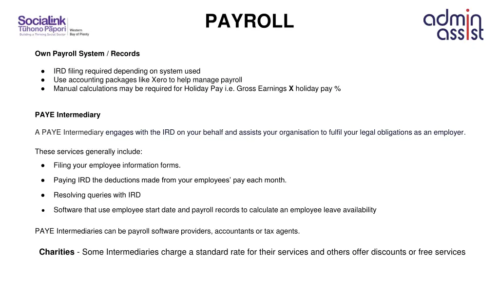 payroll
