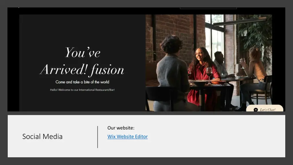 our website