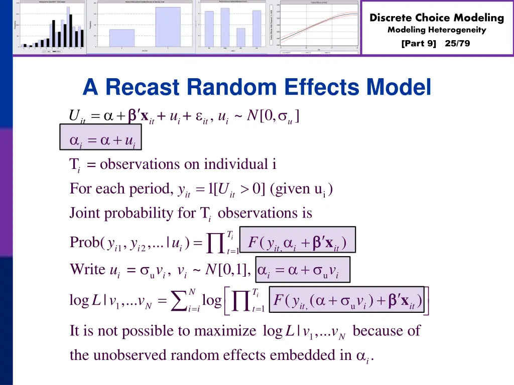 discrete choice modeling modeling heterogeneity 24