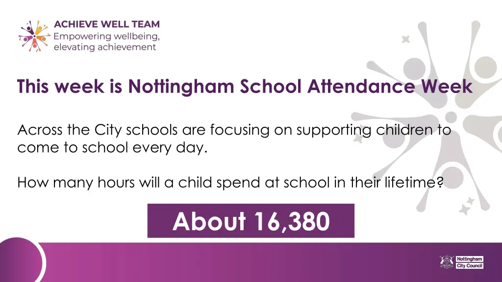 this week is nottingham school attendance week