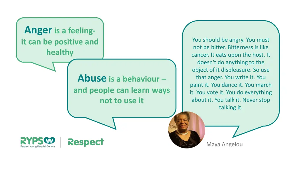 anger is a feeling it can be positive and healthy