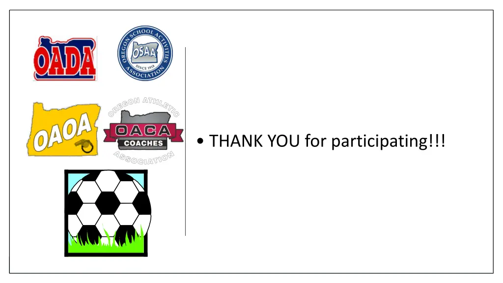 thank you for participating