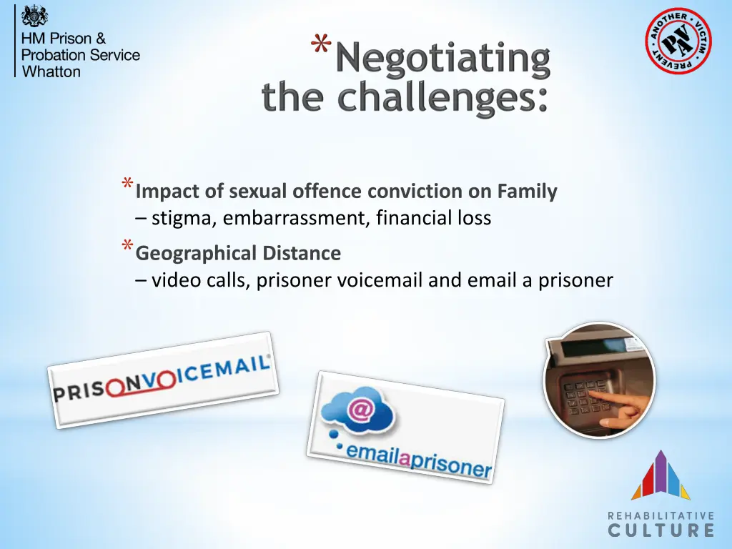 impact of sexual offence conviction on family
