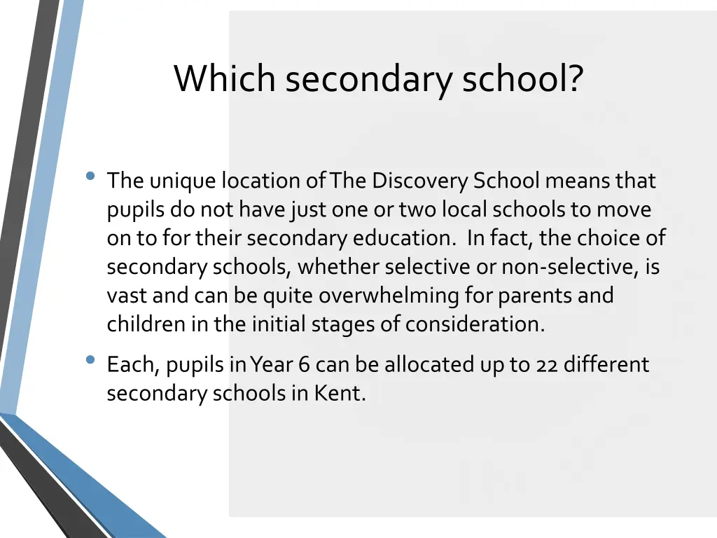 which secondary school