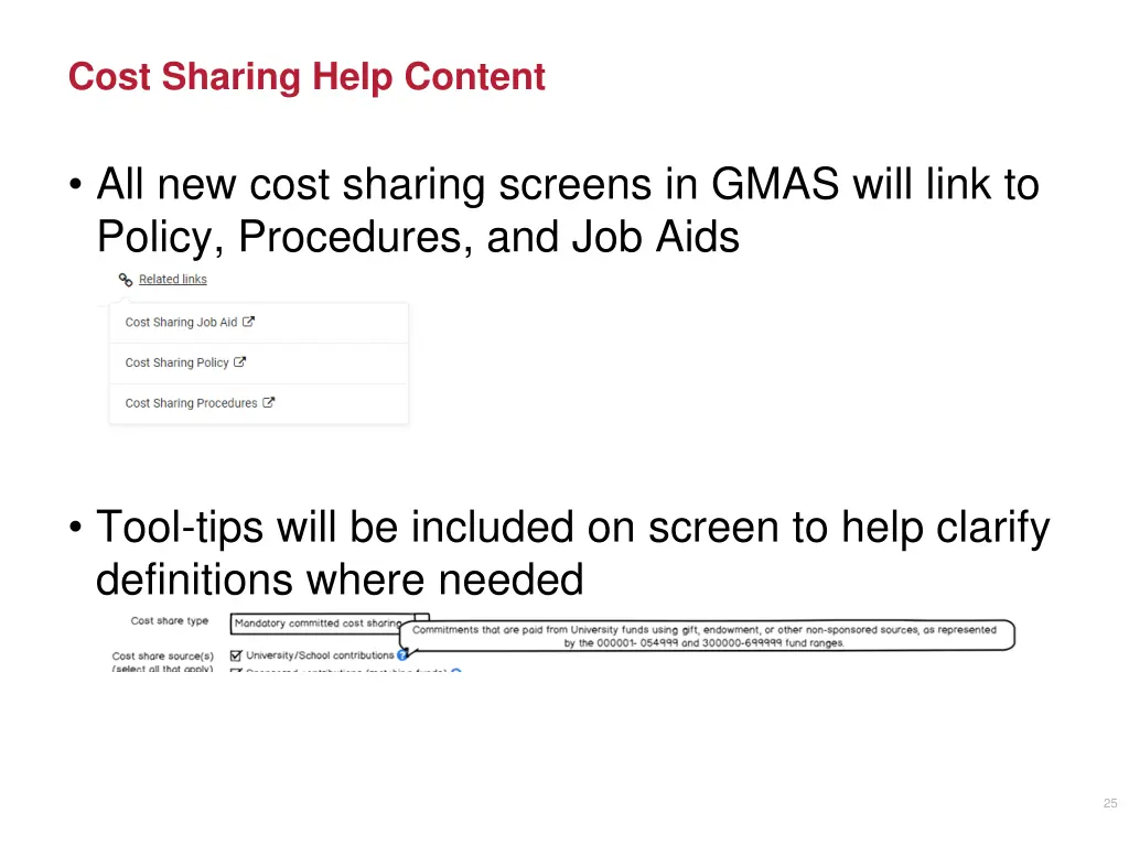 cost sharing help content