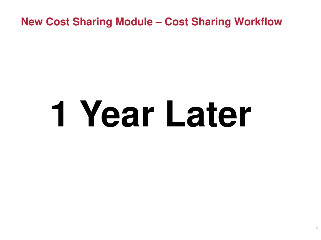 new cost sharing module cost sharing workflow 5