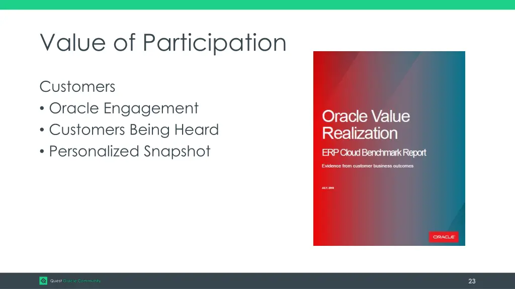 value of participation