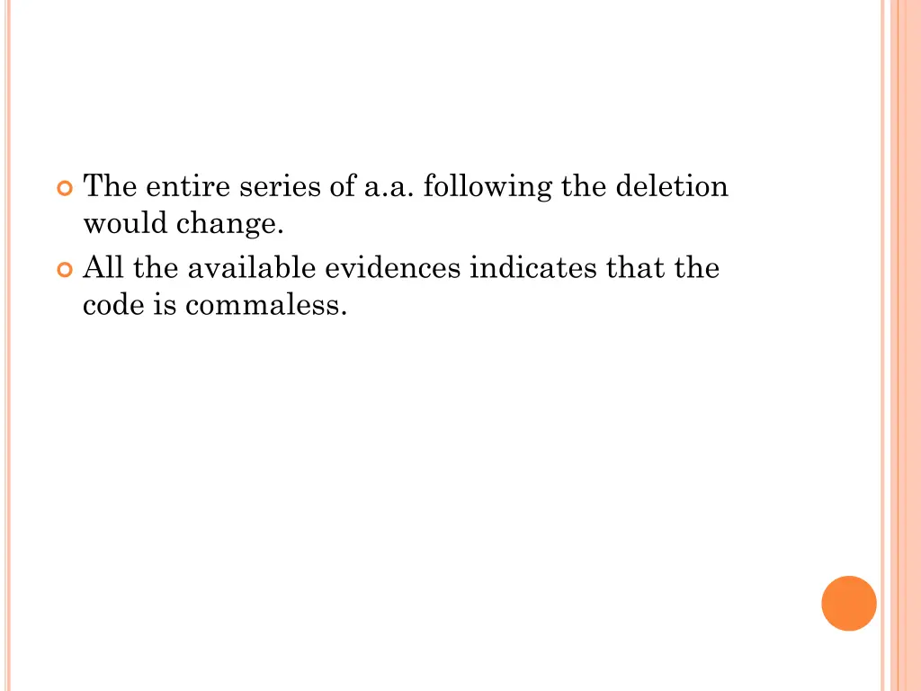 the entire series of a a following the deletion