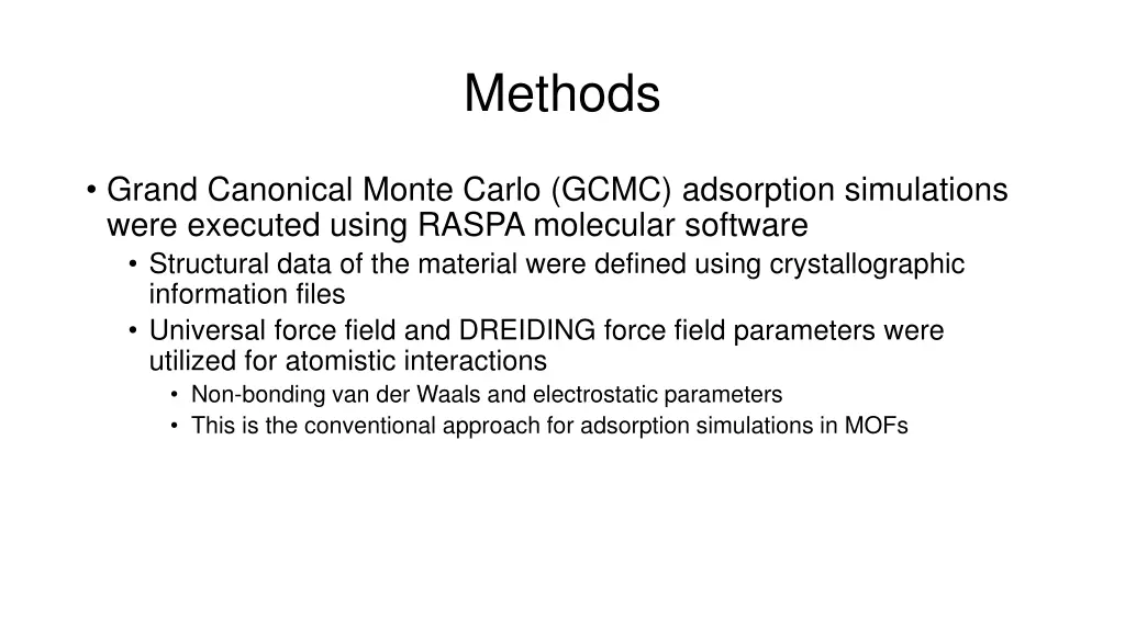 methods
