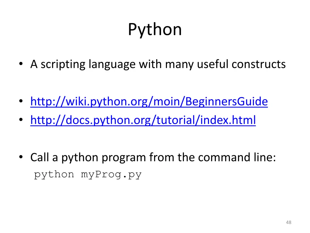 python