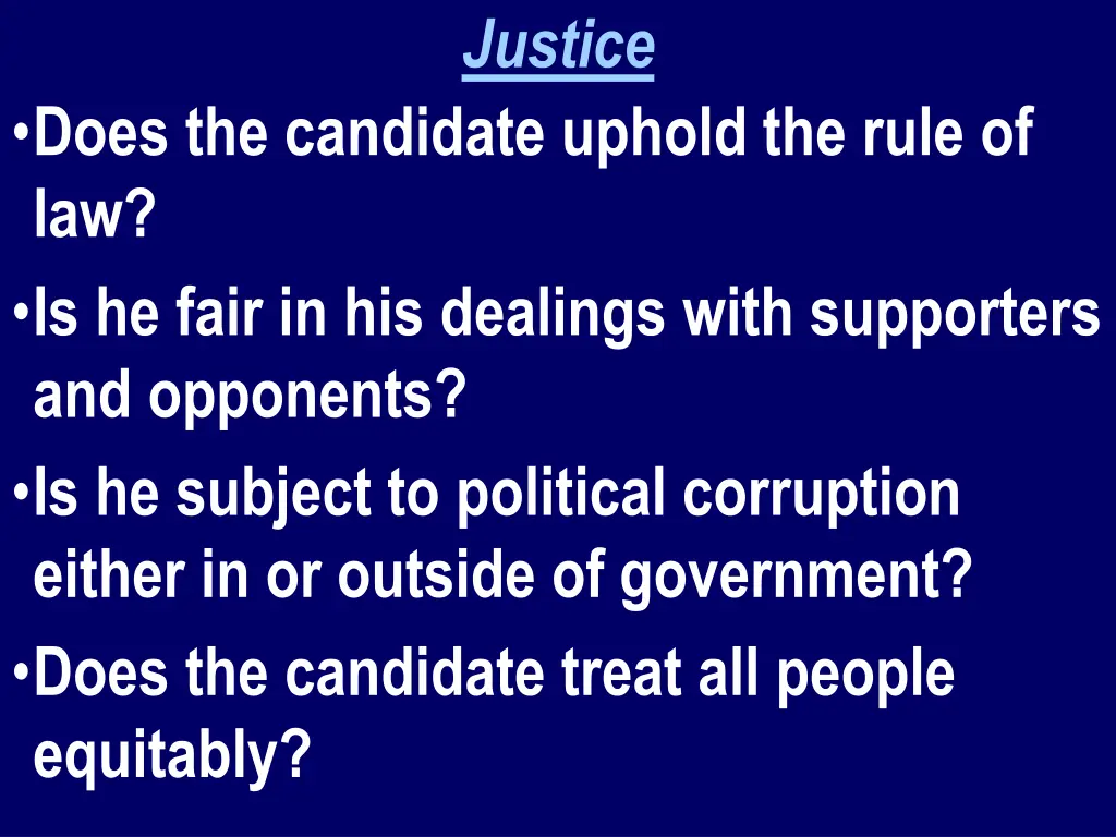 justice 2