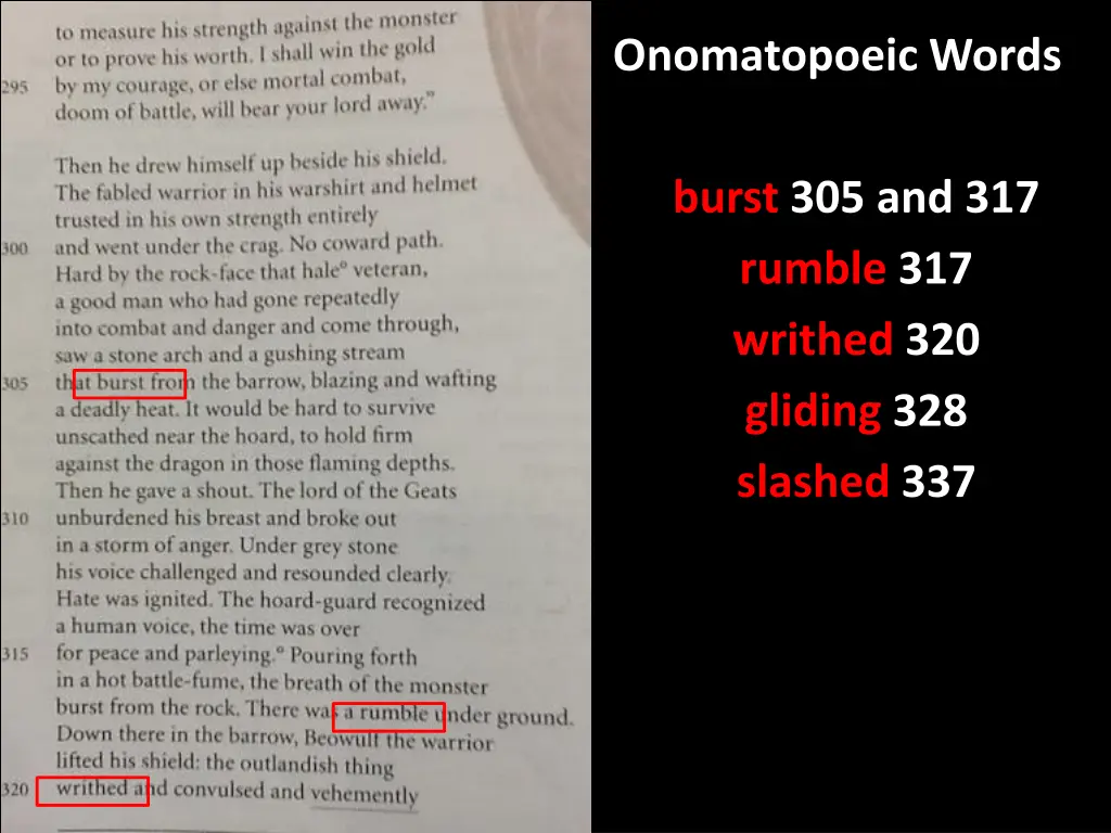 onomatopoeic words