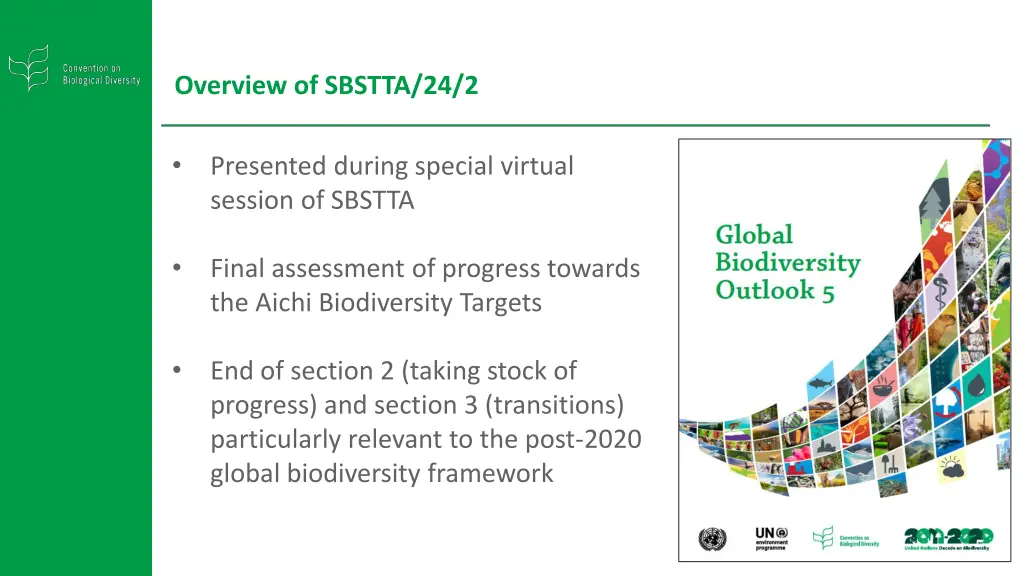 overview of sbstta 24 2