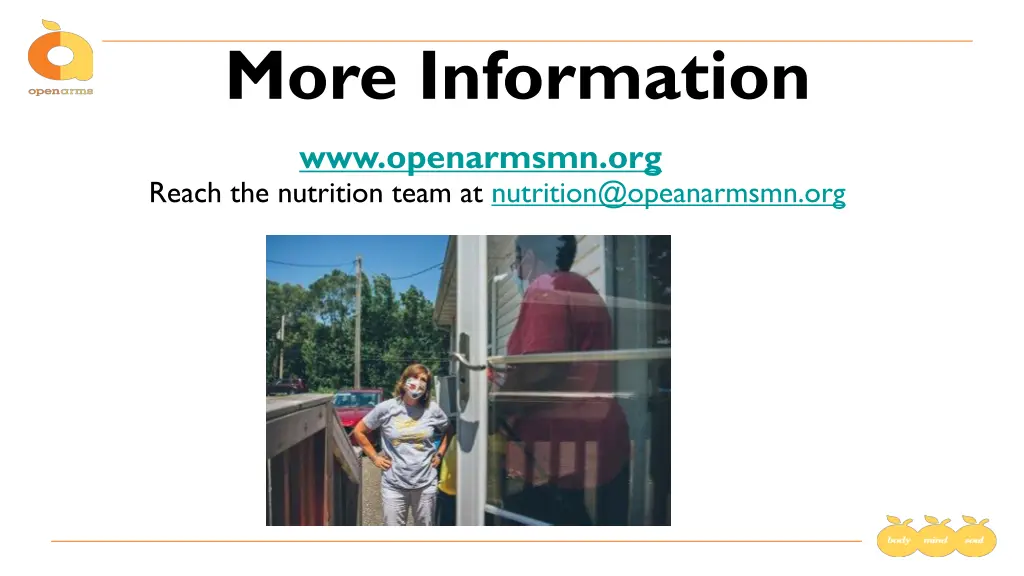 more information