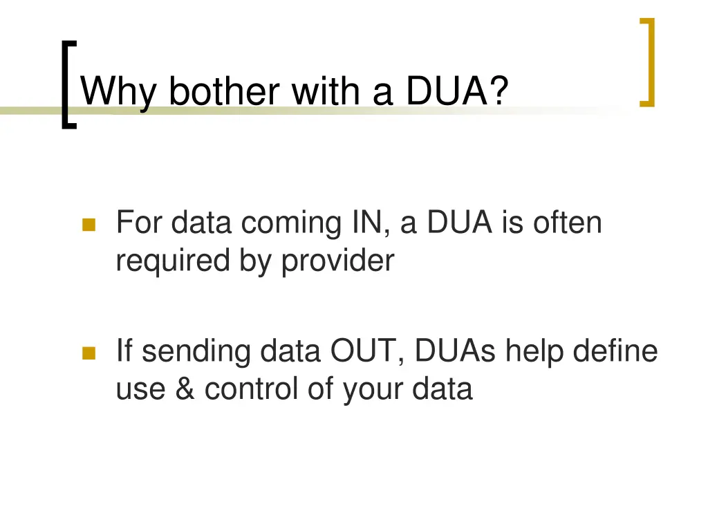 why bother with a dua