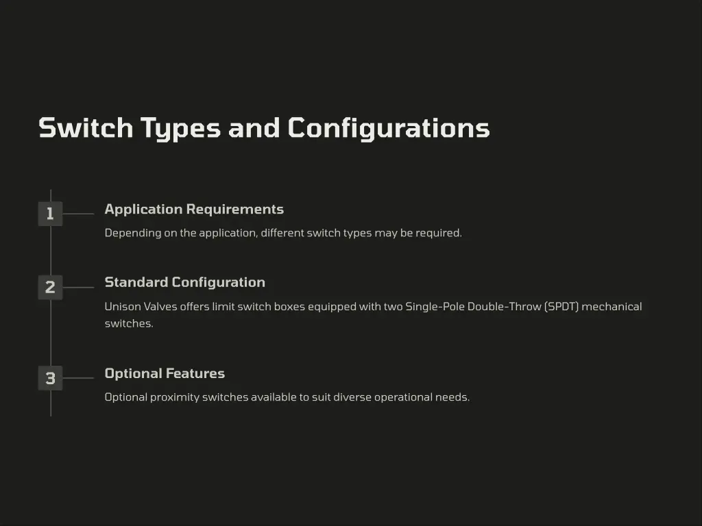switch types and configurations