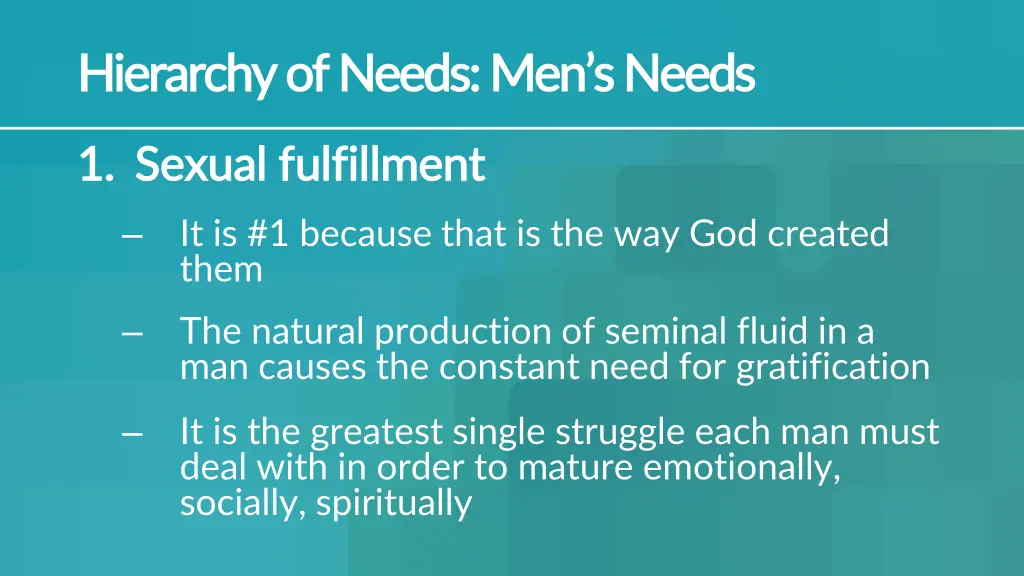hierarchy of hierarchy of needs men s needs needs
