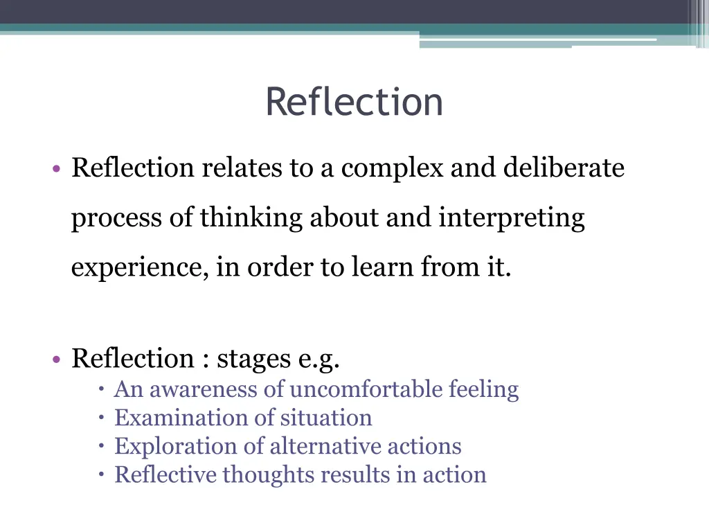 reflection