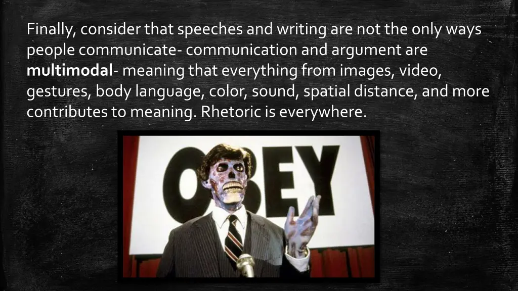 finally consider that speeches and writing
