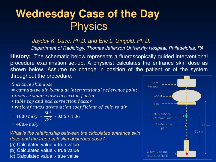 wednesday case of the day physics