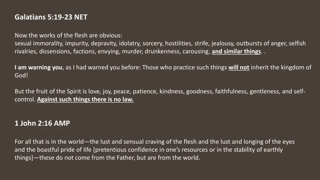 galatians 5 19 23 net