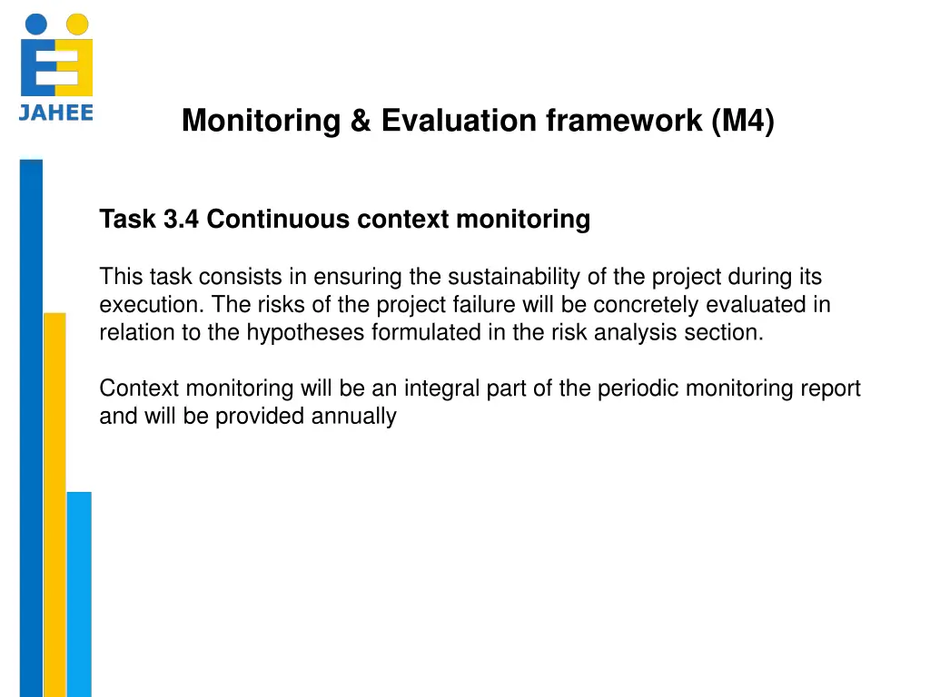 monitoring evaluation framework m4 2