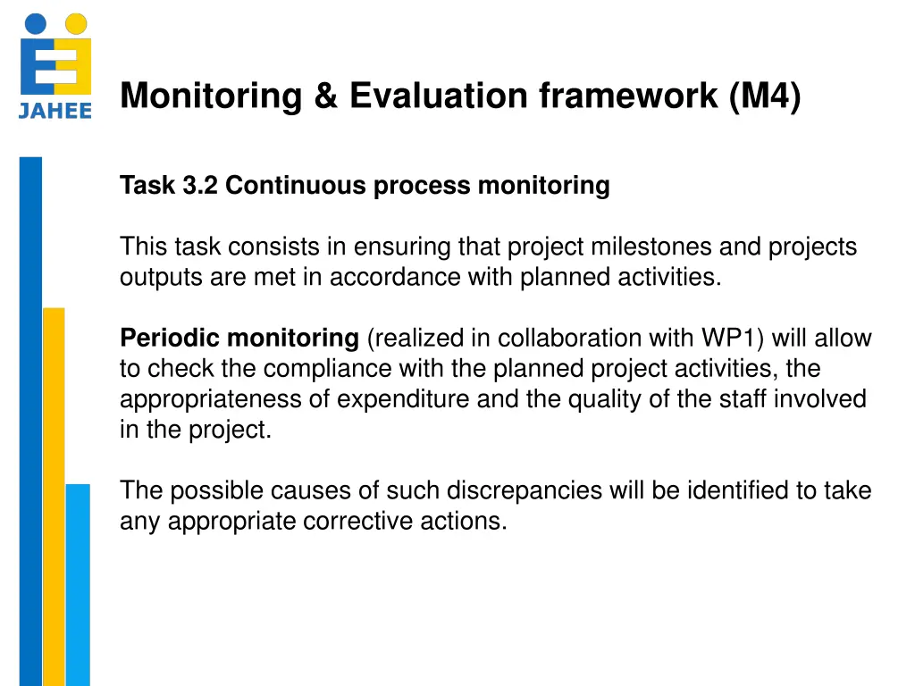 monitoring evaluation framework m4