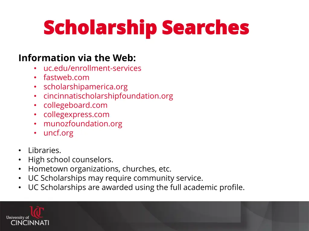 scholarship searches scholarship searches