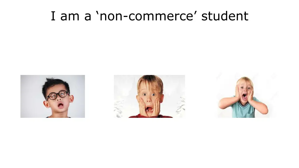 i am a non commerce student