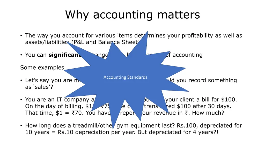 why accounting matters