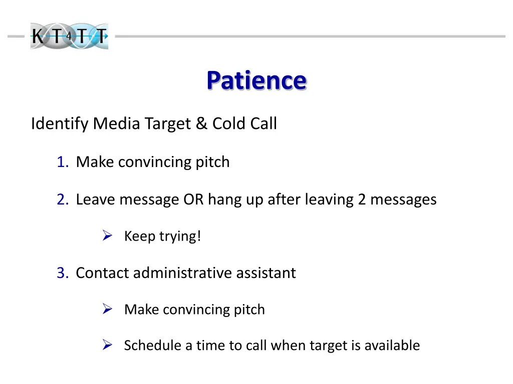 patience