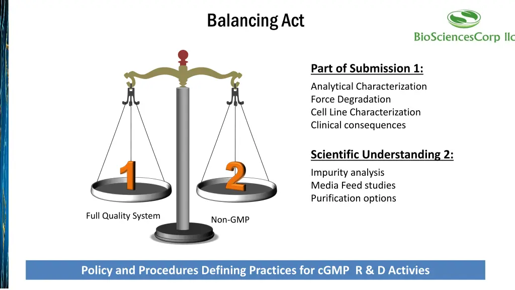 balancing act