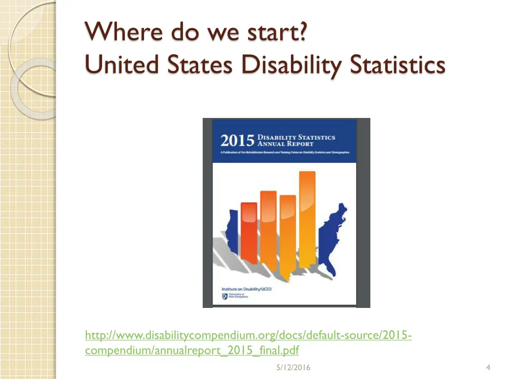 where do we start united states disability