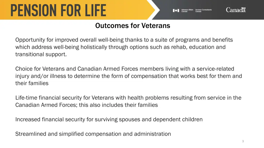 outcomes for veterans