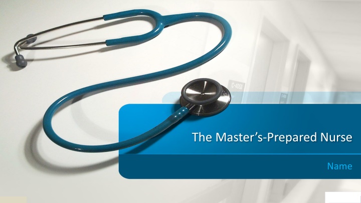 the master s prepared nurse