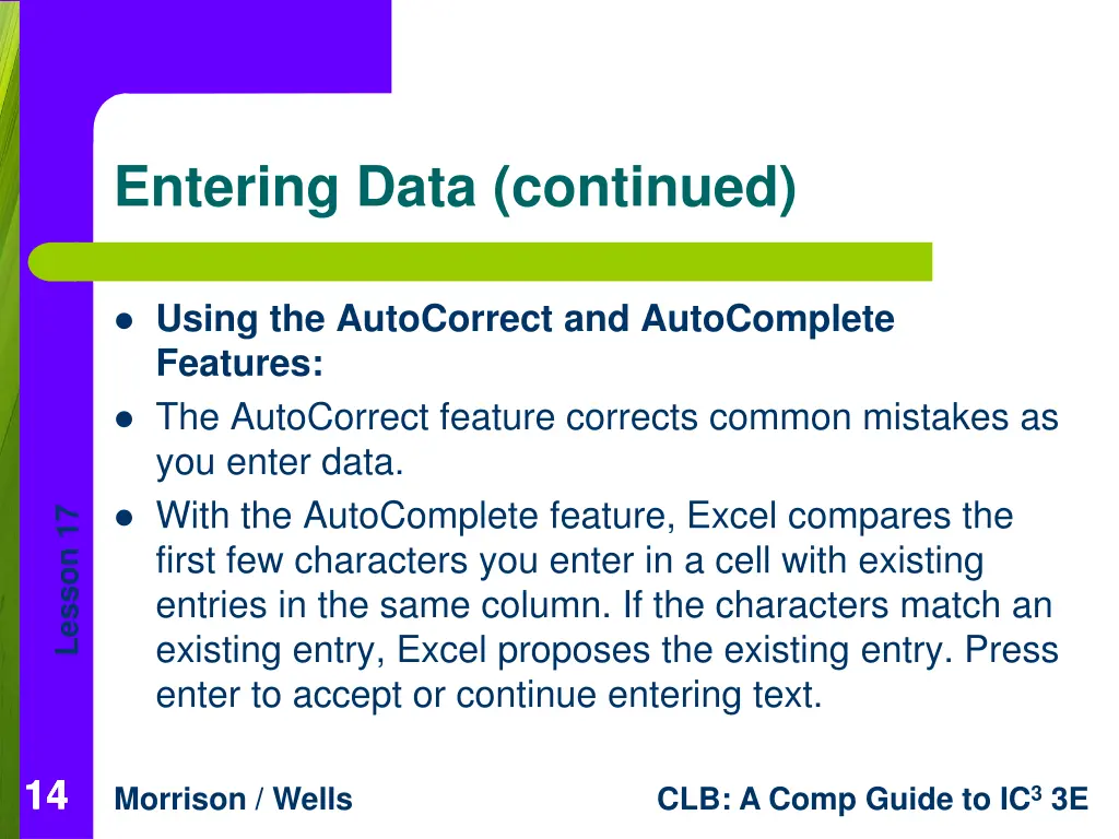 entering data continued 1