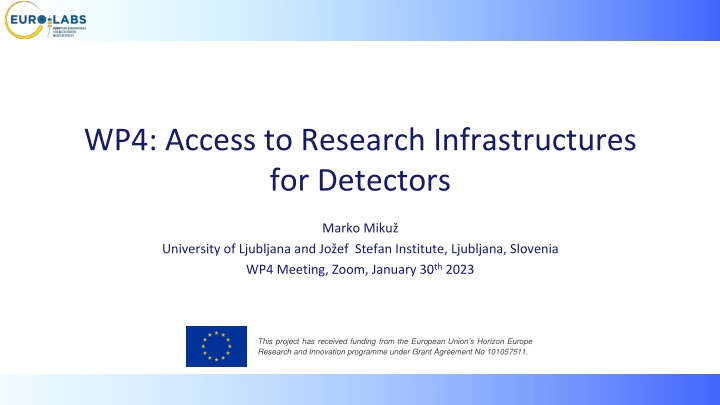 wp4 access to research infrastructures