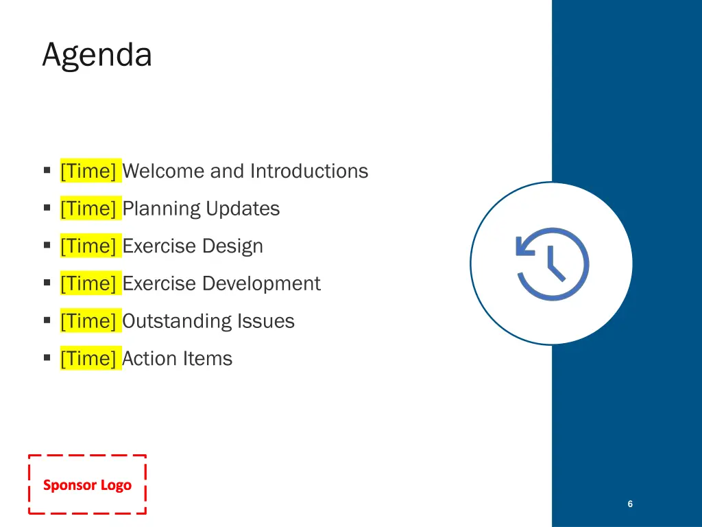 agenda