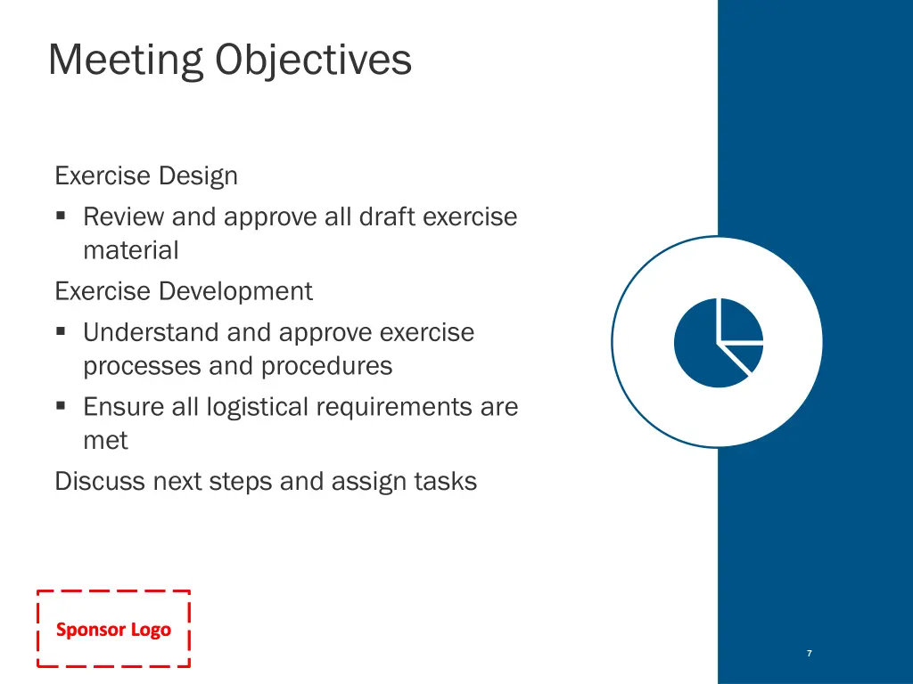 meeting objectives