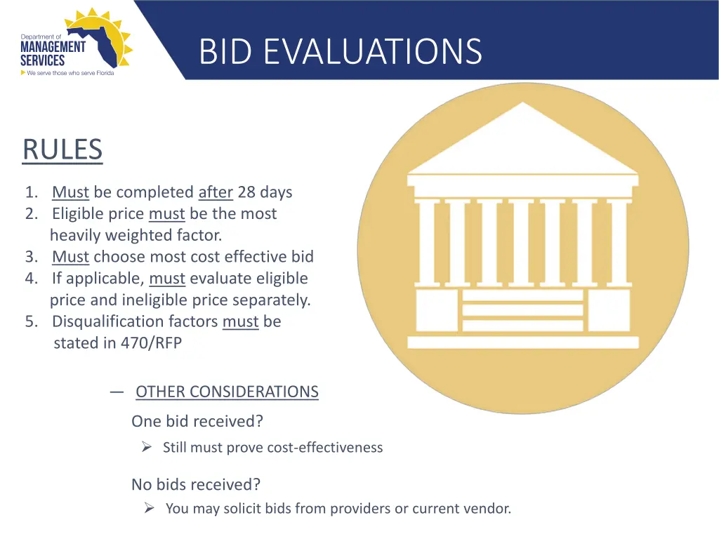 bid evaluations 2