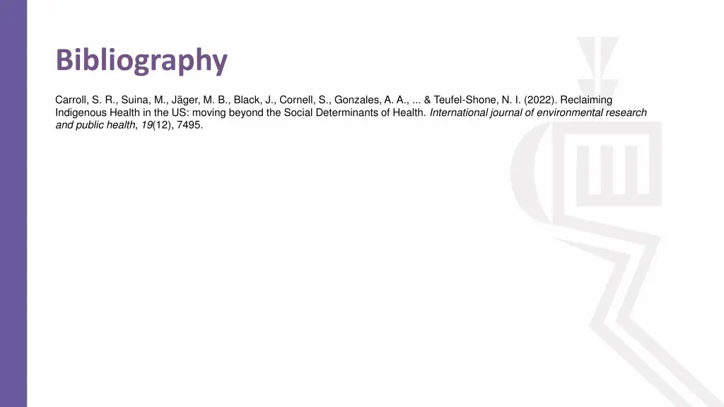 bibliography