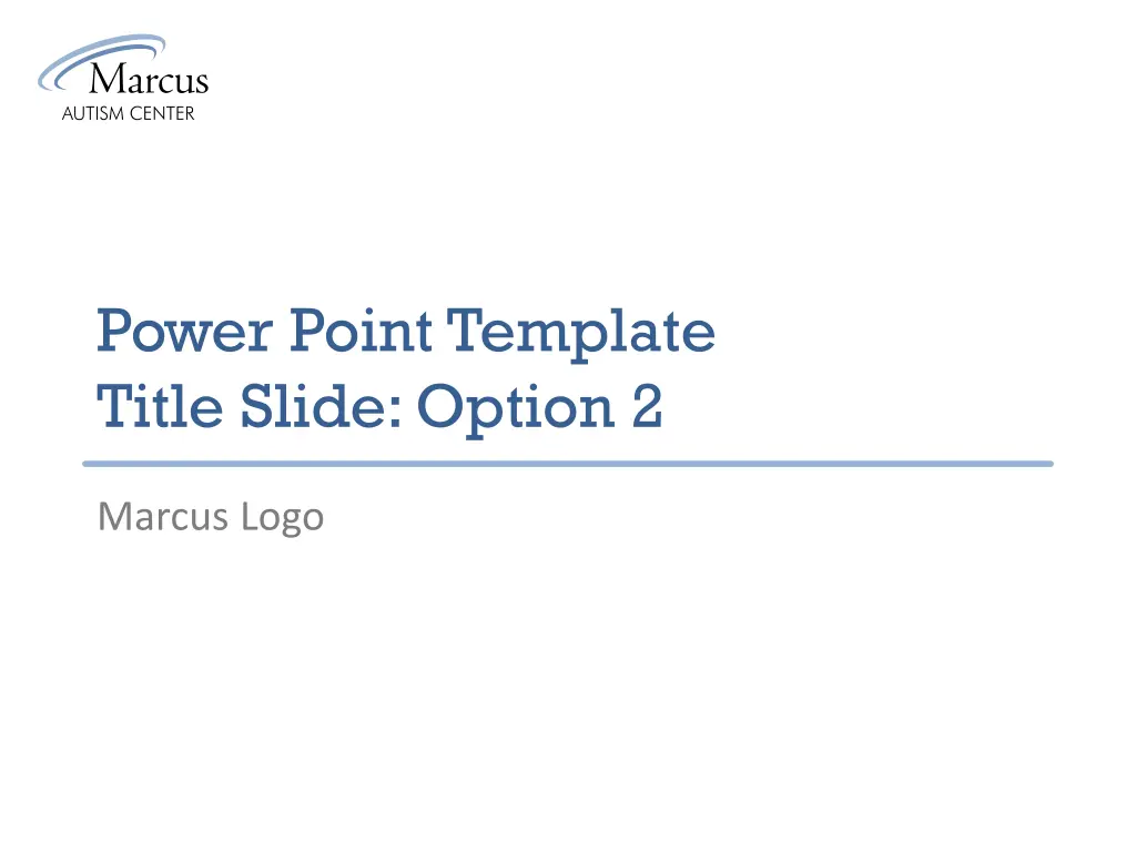 power point template title slide option 2