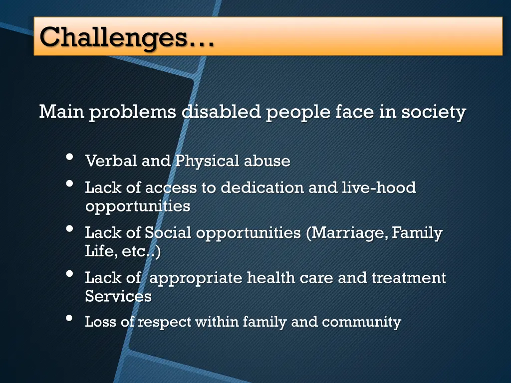 challenges 1