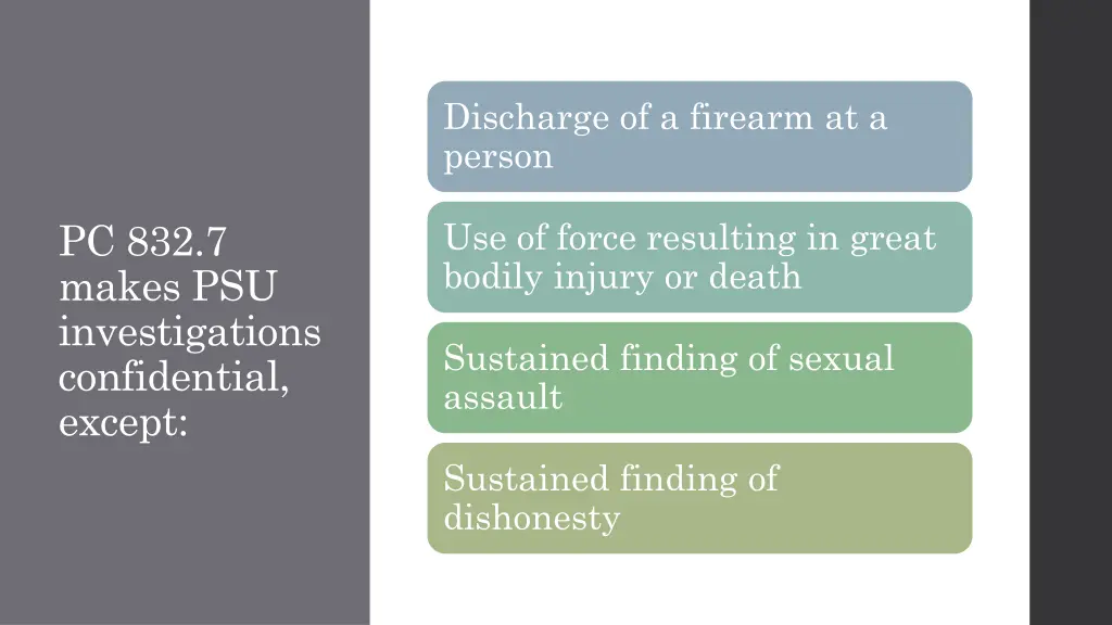 discharge of a firearm at a person