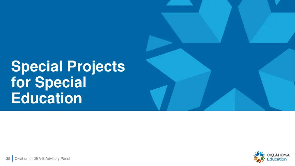 special projects for special education