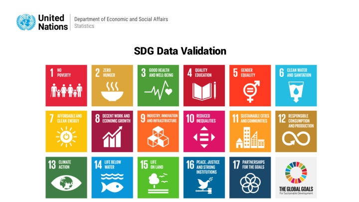 sdg data validation
